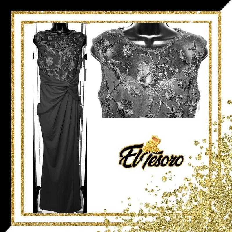 Vestido negro de El Tesoro Outlet 