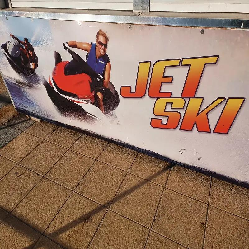 Cartel de Jet Ski de El Turrullero 