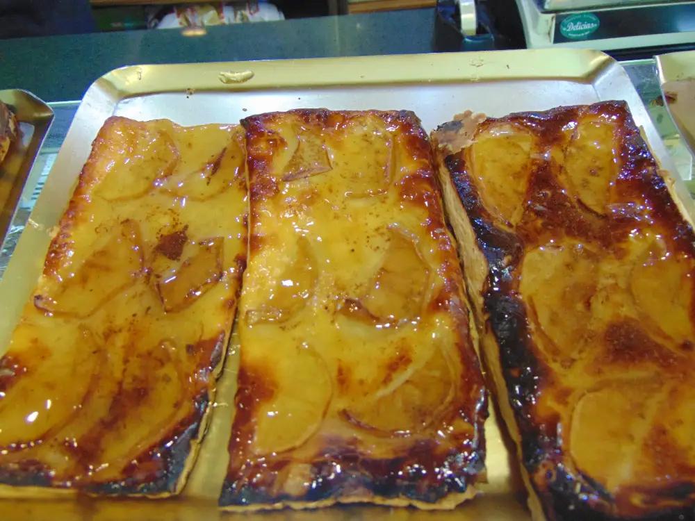 Tarta de manzana de Las Delicias Pastelería