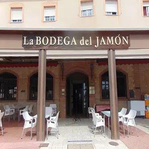 Exterior de La Bodega del Jamón 