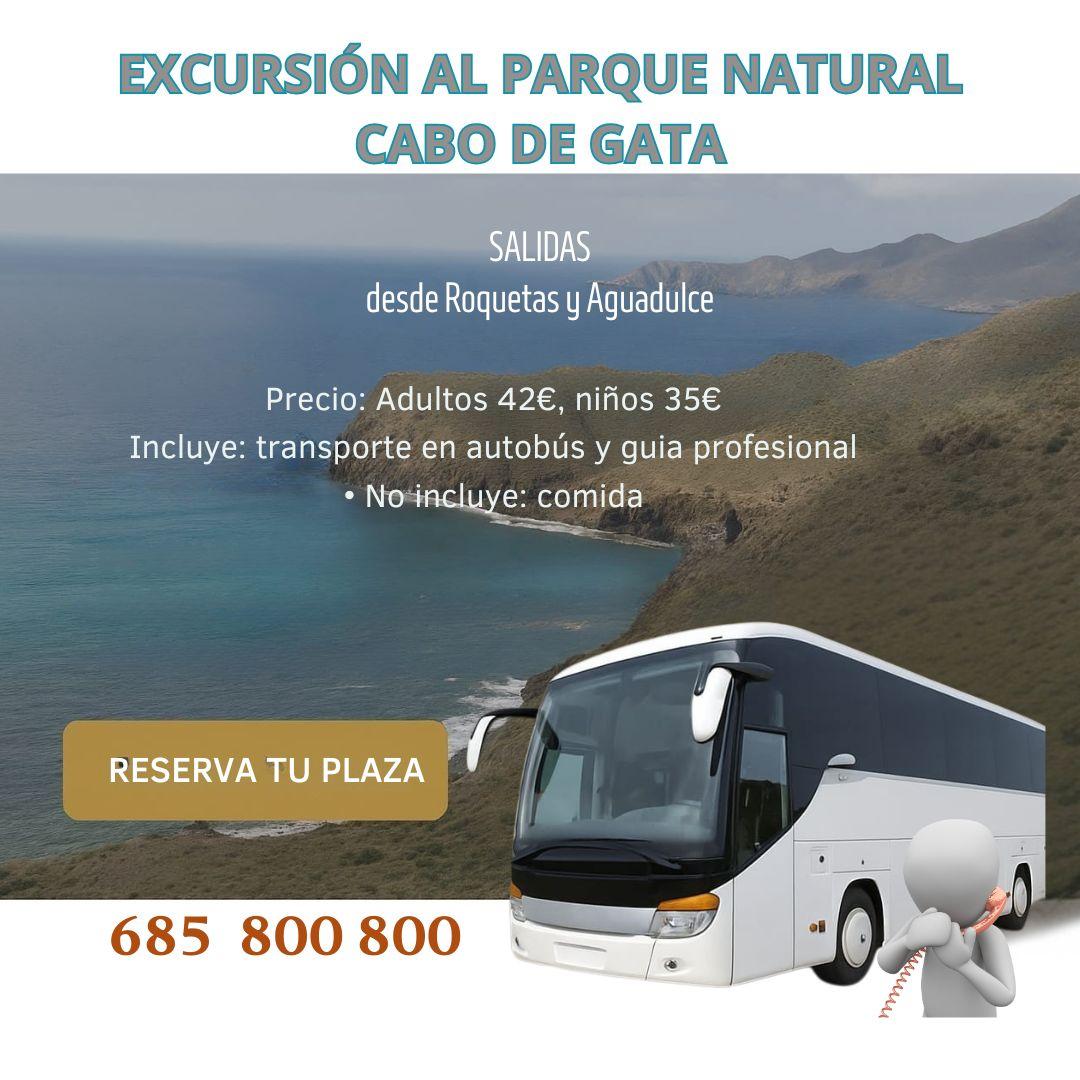 Excursión En Autobús a Cabo De Gata