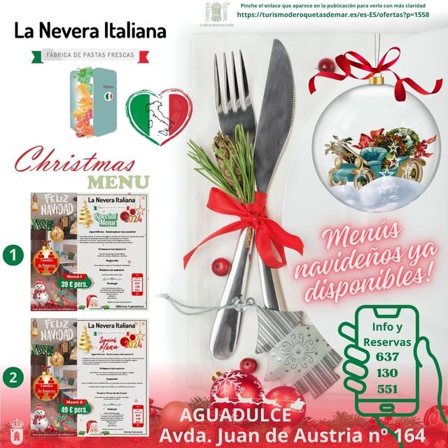 20241222   La Nevera Italiana Portada Menú Navideño