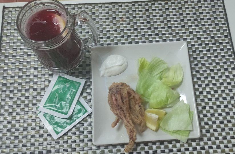 Tinto de Verano con tapa