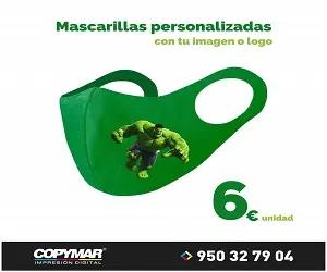 Mascarillas personalizadas Copymar