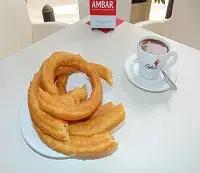Churros con café de Las Delicias Churrería