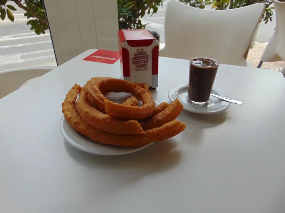 Churros y café de Las Delicias Churrería