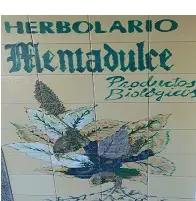 Letrero de Mentadulce Herbolario