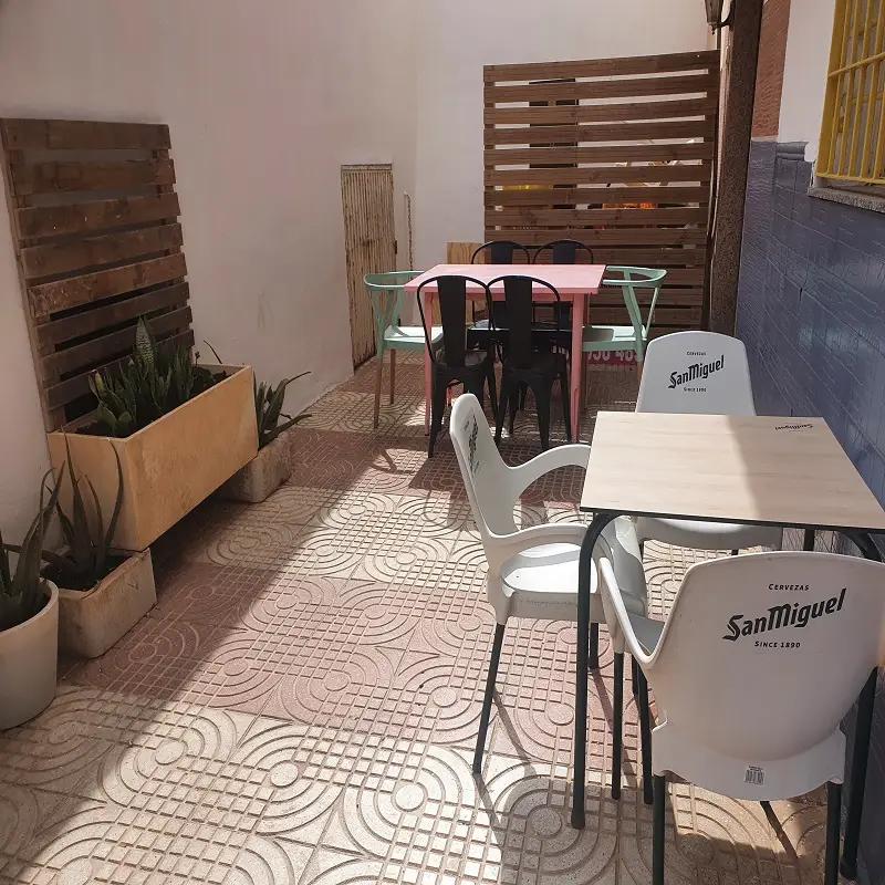 Terraza interior