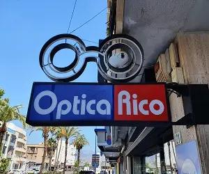 Banderola - cartel luminoso de  Óptica Rico