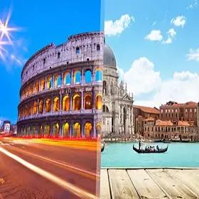 Roma y Venecia