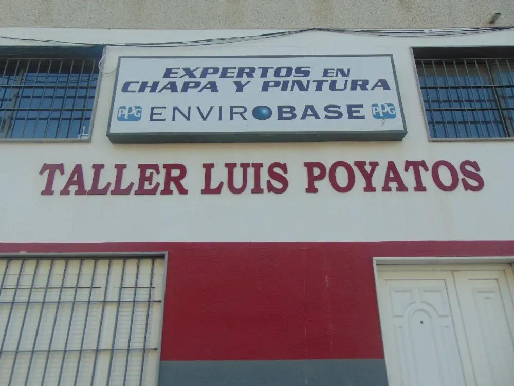 Letrero de Luis Poyatos Taller 