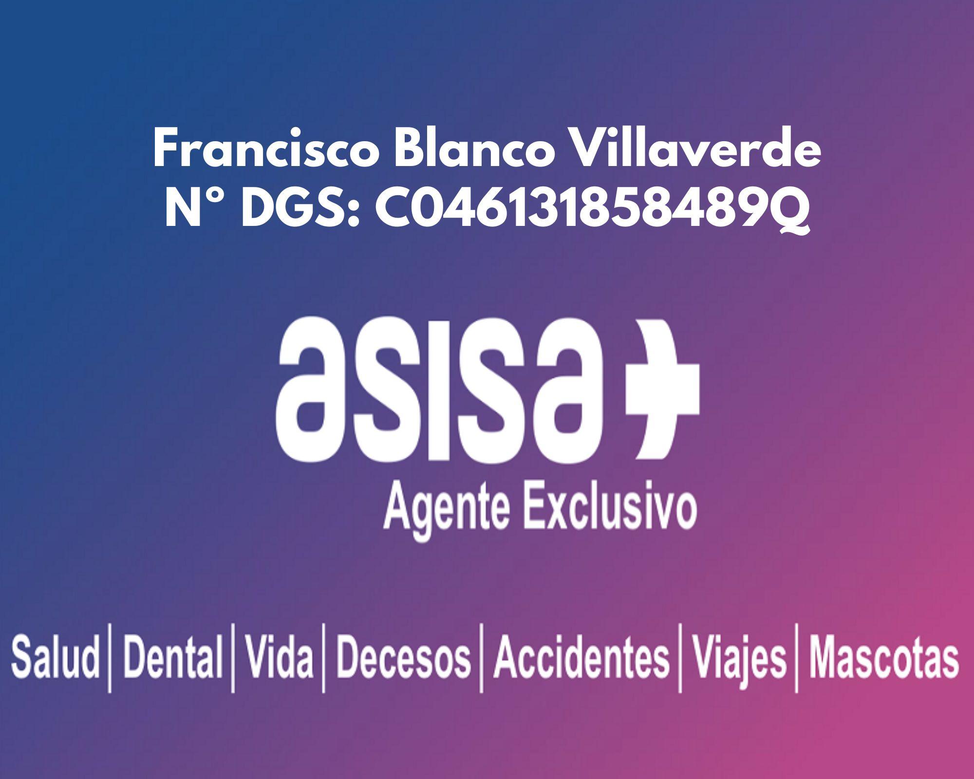 Francisco Blanco Villaverde Nº Dgs C046131858489 Q