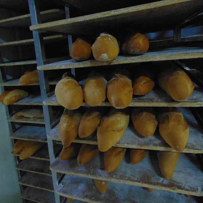 Pan en bandejas