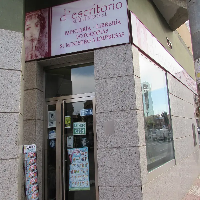 D´escritorio Papelería Librería – Principal D´escritorio Papelería Librería – Principal