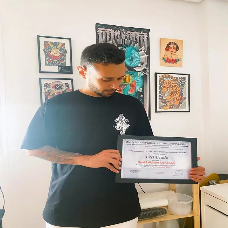 David Alcalde Tattoo – Principal David Alcalde Tattoo – Principal